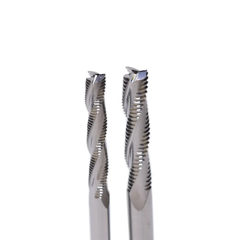Jiangsu Factory Wholesale Roughing Steel Spiral Roughing Endmills 1/5 Milling Cutter End Mill With Low Price Tungsten Carbide