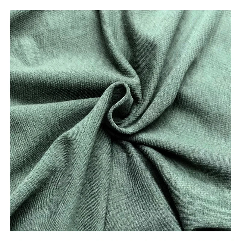 62022-Light Weight Eco-Friendly Custom Color 30% Hemp 70% Organic Cotton French Terry Knitted Fabric for Hoodies and Outdoor Use