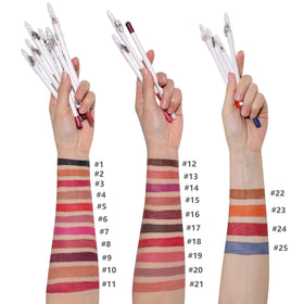 Vegan & Cruelty-Free Highly-Pigmented Pencil for Shaping & Sculpting Lips Semi-Matte Finish Lip Filler Liner With Sharpener
