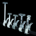 Supermarket Plastic Small Pop Double Sided Advertising Clip Price Tag Label Sign Holder Display Clips With A4 Frame