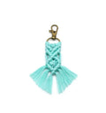 100% Cotton Handmade Macrame Keychain Keyring Charm for Purse Handbag Backpack Accessories
