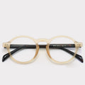 CL8608 Retro Vintage Round Glasses Frame Acetate CP Thick Frame Anti Blue High Quality Prescription Myopia Eyeglasses