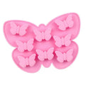 8 Cavity Butterfly Candy Chocolate Molds Silicone Cake Decorating Tools Fondant Moulds DIY Handmade Silicone Soap Resin Mold