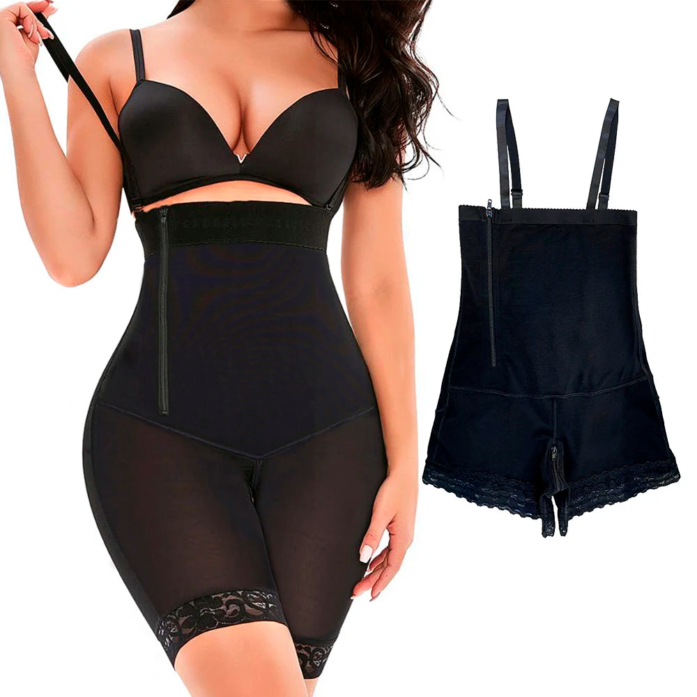 High Compression s Butt Lifter Shorts Girdles Manufacturer Side Zipper Breathable Tummy Control Shapewear Control Panties