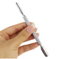 Wholesale Professional 4 1 Stainless Steel Nail Care Tool Metal Cuticle Pusher Trimmer Remover Cleaner Professional Manicure Set