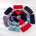 OEM Winter Festival Christmas Beanie Custom Logo Unisex Knit Hats with Jacquard Dot Fruit Character Patterns for Travel