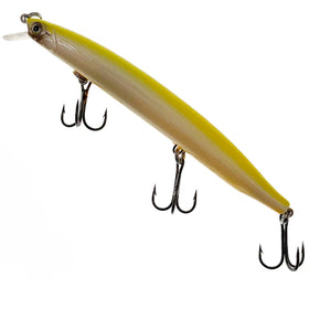 140mm 22g Simulation Bait Minnow Far Throwing Lead Block Floating Water Simulation Cockmouth Bass Hard Bait Yellow Colour