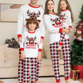 In Stock Long Sleeve Plaid Pattern Christmas Pajamas Set Mom Dad Kid Matching Family Outfit for Summer and Spring