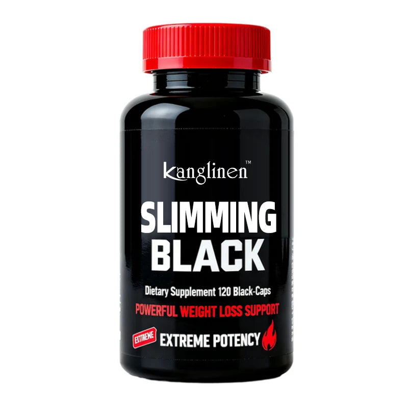 OEM Private Label Organic Black Slimming Capsules Fat Burner Suppress Appetite Natural Weight Loss Capsules Diet Pills