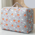 Amazo Best Seller Large Capacity Multifunctional Thicken Plastic Storage Bag Quilts Shoes Food Steel Foldable Wardrobe