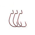 Wide Gaps Offset Worm Hooks Set Stainless Steel Jig Fishing Lure for Bass Fishing