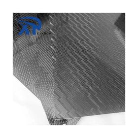 3K Carbon Fiber Black Camouflage Sheet Disguise Woven Epoxy Resin Sheets 1mm to 5mm