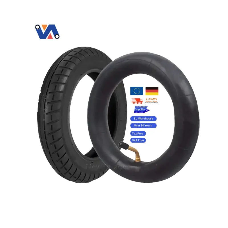 New Image EU Stock Available 10inch Tire and Inner Tube for Xiaomi M365 / Pro / Pro2 /1s E-Scooter Thickened Part for Scooter