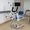 Patient Transfer Lift Chair for Elderly and Disabled with Hydraulic System and Commode Function