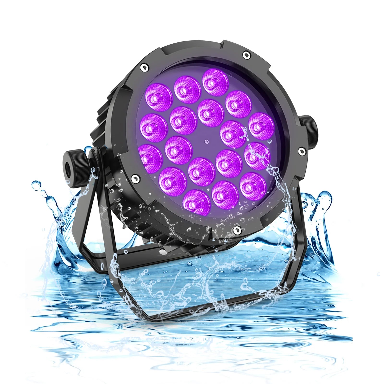 U`King Outdoor IP65 18X10W LED DMX Control Stage Light Rgbwa+Uv 6IN1Waterproof Par Lights