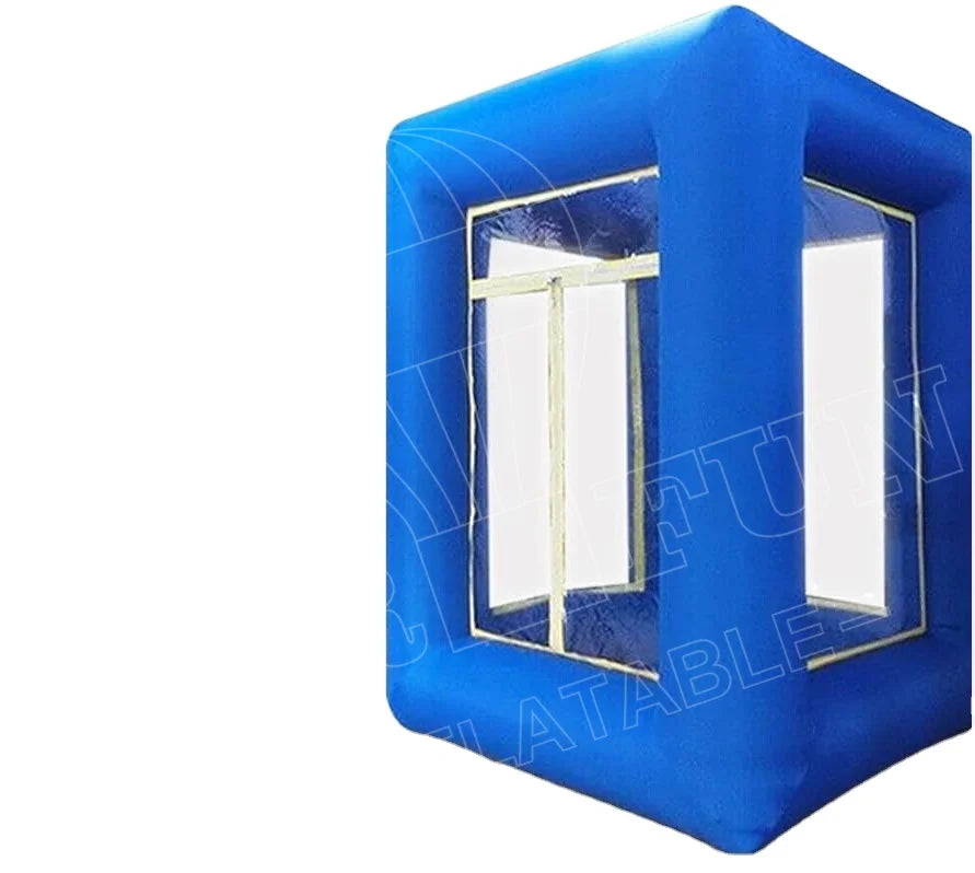 Airfun Cash Cube Grab Money Blower Catching Booth Machine Inflatable Cash Grab Machine