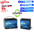 Wholesale Stock 12.8V LiFePO4 Battery 15Ah 50AH 30AH Solar Batter with BMS Bluetooth for Camper Caravan Lithium Ion Battery Pack