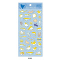 Nekoni Custom Cartoon Kawaii Cat Fish Stickers Sheet  Decorative Decals Adhesive Decals  for Kids Stickers