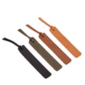 Long Strip PU Leather Bookmark for Promotions PU Page Corner Reading Bookmarks for Library Students Can Custom Logo