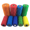 Colored PE Monofilament Twine Twisted PE Twine PE Fish Net Twine for Fishing Packaging Ropes