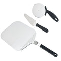 Pizza Bread Aluminum Pizza Turning Peel Anodized Cutter Wheel Protective Cover Dough Roller Baking Tool
