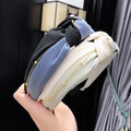 Korean Version Metal Chain Hairband Chain Two-color Knot Headband Fashion Sports Wear Hair Clips Wash Face Pressure Hair Hoop