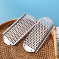 Stainless Steel Long Handle Foot File Foot Rasp Pedicure Cuticle Callous Reducer Removal Foot Care Tool Reusable