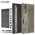 China Top Manufacturer Composite Wooden Doors for Houses Modern Exterior Entry Door Exterior 5x8 Pivot Exterior Door Modern