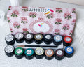 Custom Logo UV Nail Art Gel with 14 Colors Strong Elastic Leather Base Self-Adhesive Clear Cover Custom Rubber Base Gel