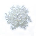 Handmade New Style Wire Beaded Decorative Flowers for Lady Sandals Shoe Buckle Elegant Shoe Decorations