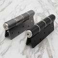 Aluminum Grey Multi Functional Door Closer Cushion Position Hinge Hydraulic Door Hinge