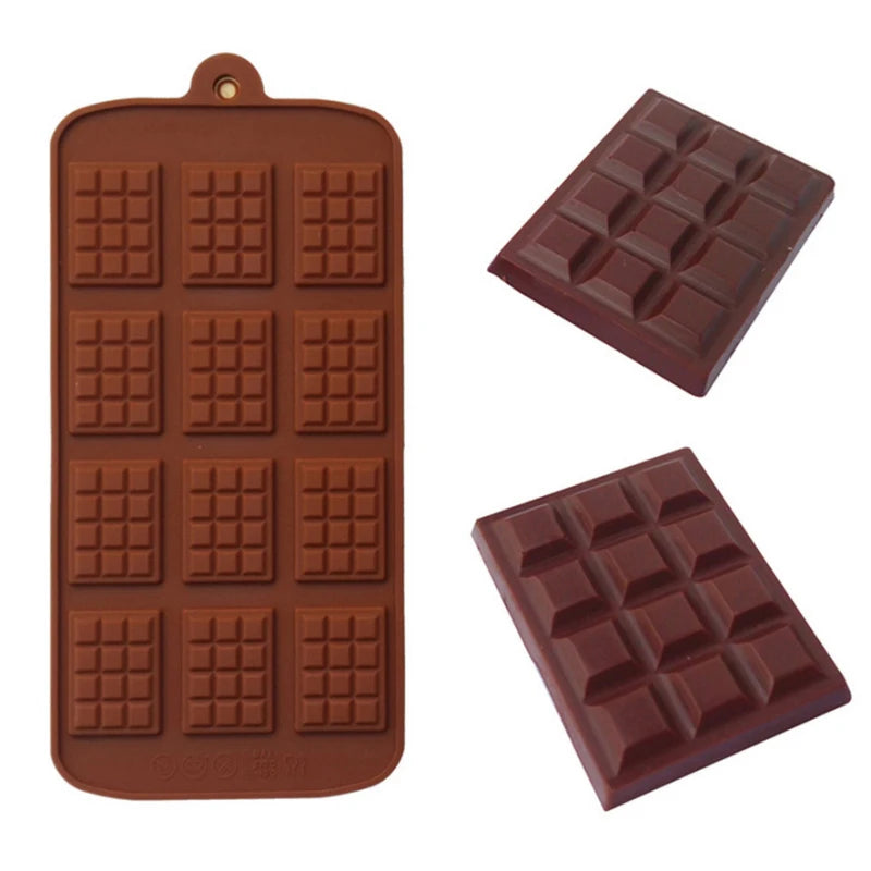USSE Food Grade BPA Free Nonstick Silicone Waffle Makers Chocolate Chip Mold