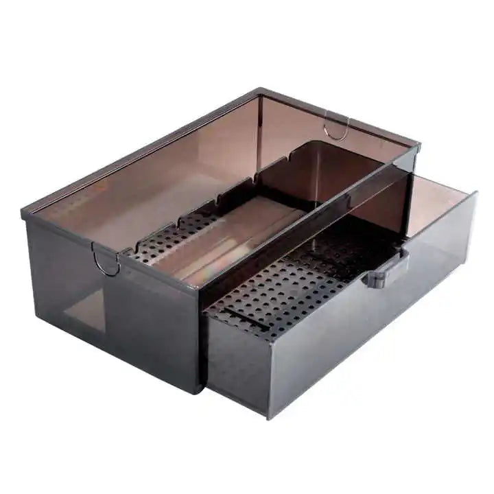 JR Aquarium Accessories Box Top Filter Large Size Drip Box Aquarium Filter Box With Drawer