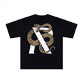 Custom Summer Printed Tee Shirt for Men Oversize Knitted Fabric Comfortable Over Size Tee Shirts