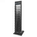 Customized Quartz Stone Display Stand with 16 Floors Adjustable Height Advertising Rack for Department Store