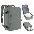 Unisex 15.6 Inch Computer Business Laptop Backpack RFID Waterproof Zipper USB Charging Port Solar Panel for Men Women/Girls
