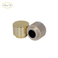 Luxury 15mm Crimp Fea15 Smart Lids Popular Big round Champagne Gold Perfume Cap Made of Plastic Aluminum Material