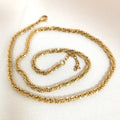 Wholesale Trendy Fashion Jewelry 18K Gold Plated Customizable Stainless Steel Chains for Women Party Wedding Anniversary Gift