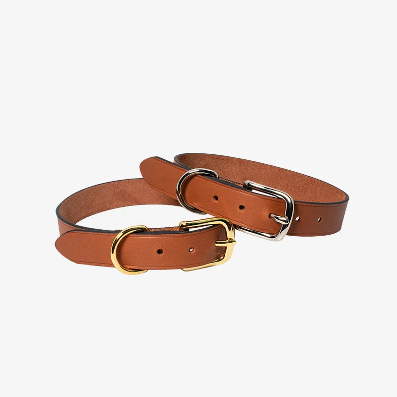 Genuine Leather Dog Collar Pet Supplies Manufacturer Custom Wholesale Smart Pet Collar Pet Dog Collar