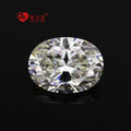 All Sizes 5A Grade Loose Cz Zircon Stones Oval Brilliant Cut Synthetic Light Yellow Cubic Zirconia