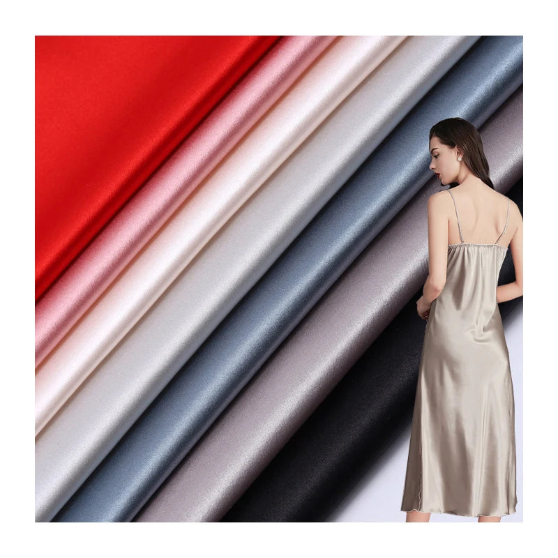 Hot Selling 6A Grade Luxury Soft Smooth 25MM 100% Mulberry Silk Fabric for Garment Bedding