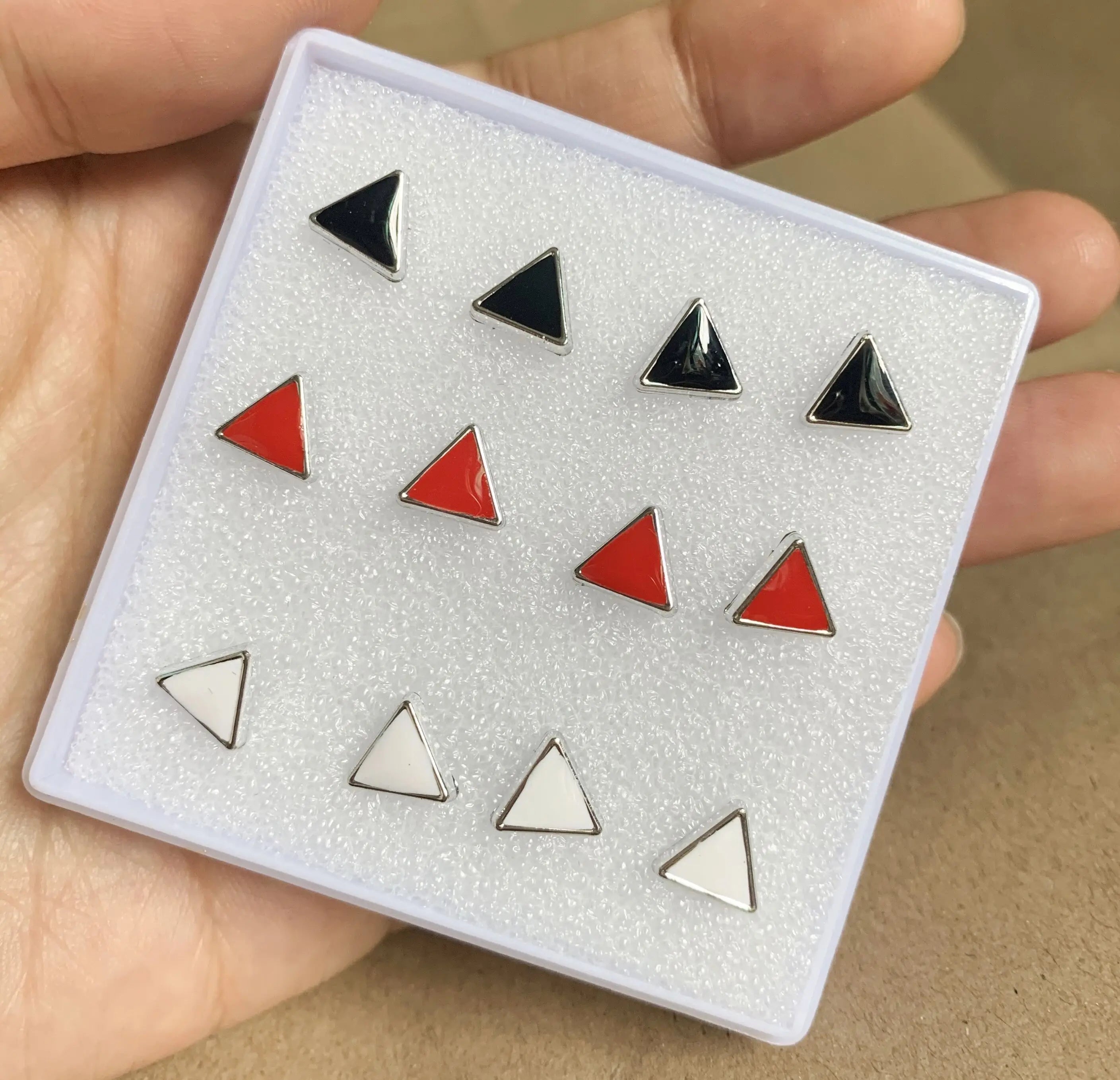 Squares Circles Triangles Plastic Stud Earrings 2021 Earrings Hoops Earrings Ear Studs