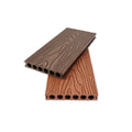 New Technology WPC 3D Embossed Composite Decking European Style Outdoor Floor Waterproof Anti-Slip Click Installation Teak