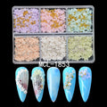 3D Flower Nail Art MIxed Colors Flower Nail Charms Beads for Women DIY Manicure