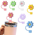 Custom Stainless Steel Tumbler Cup 10mm Replacement Straw Cover Cap Straw Topper for Cup