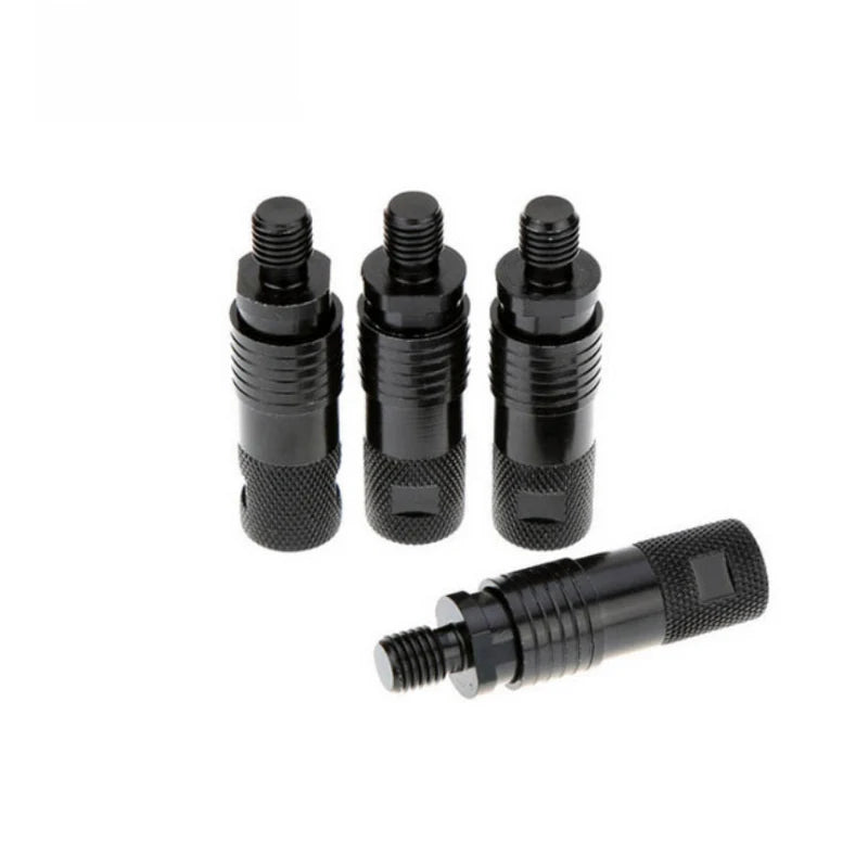 JSFUN 5PCS ABS Soft Portable Durable Carp Fishing Quick Change Connector Alarms Rod Pod Bank Sticks Accessories for Bass & Trout