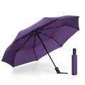 Promotional Automatic Open Waterproof Parapluies Customized Colors Windproof Foldable Travel Three Folding Umbrella with logo