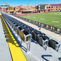 Outdoor Soccer Field Gym Seating Chair Stadium Seat Plastic Folding Chair Bleachers for Stadium