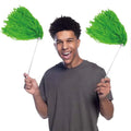 Wholesale 500 Plastic Streamers Rooter Poms Cheerleading Pompoms With Long Stick Handle