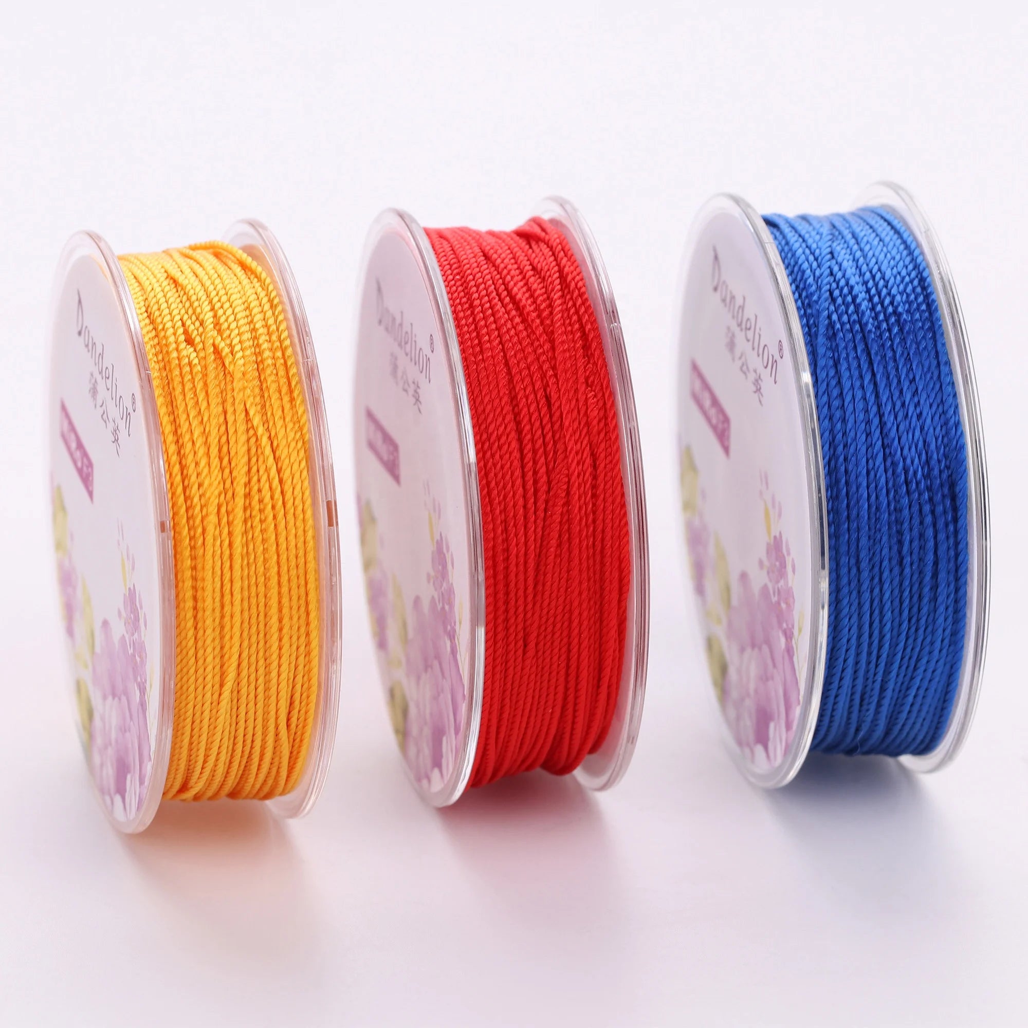 Dandelion F3 0.45~0.9mm Jewelry Cord Polyester Thread Jewelry Accessories Bracelet Necklace Material